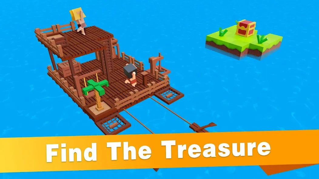 Idle Arks: Build at Sea [MOD: безлимитные ресурсы и ускоренное строительство] Screenshot 1