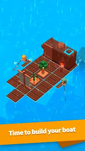 Idle Arks: Build at Sea [MOD: безлимитные ресурсы и ускоренное строительство] Screenshot 4