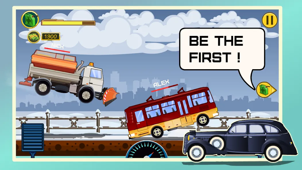 Mad Hill Racing: Bluetooth [MOD: много денег и открыты трассы] Screenshot 4