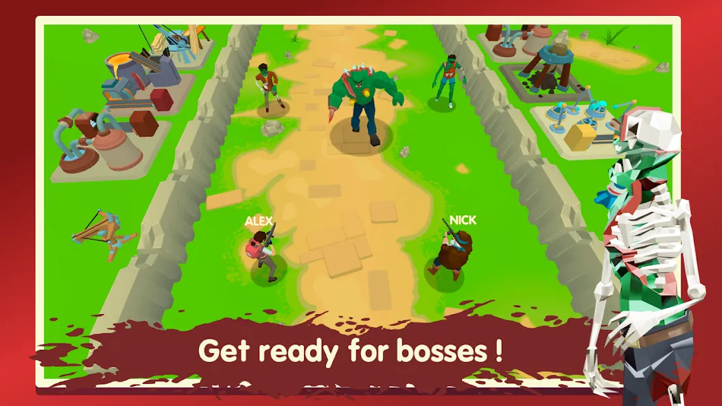 Two Guys &amp; Zombies 3D: Online [MOD: много денег и ресурсов] Screenshot 4