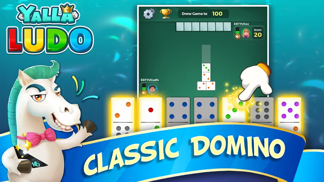 Yalla Ludo - Ludo&amp;Domino [MOD: без рекламы и бесконечные монеты] Screenshot 2