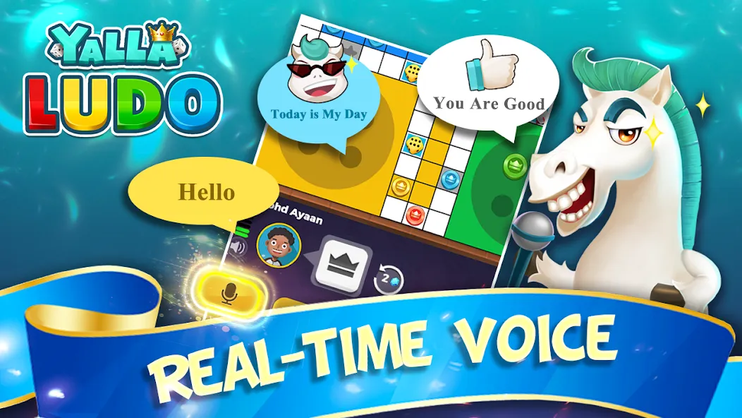 Yalla Ludo - Ludo&amp;Domino [MOD: без рекламы и бесконечные монеты] Screenshot 3
