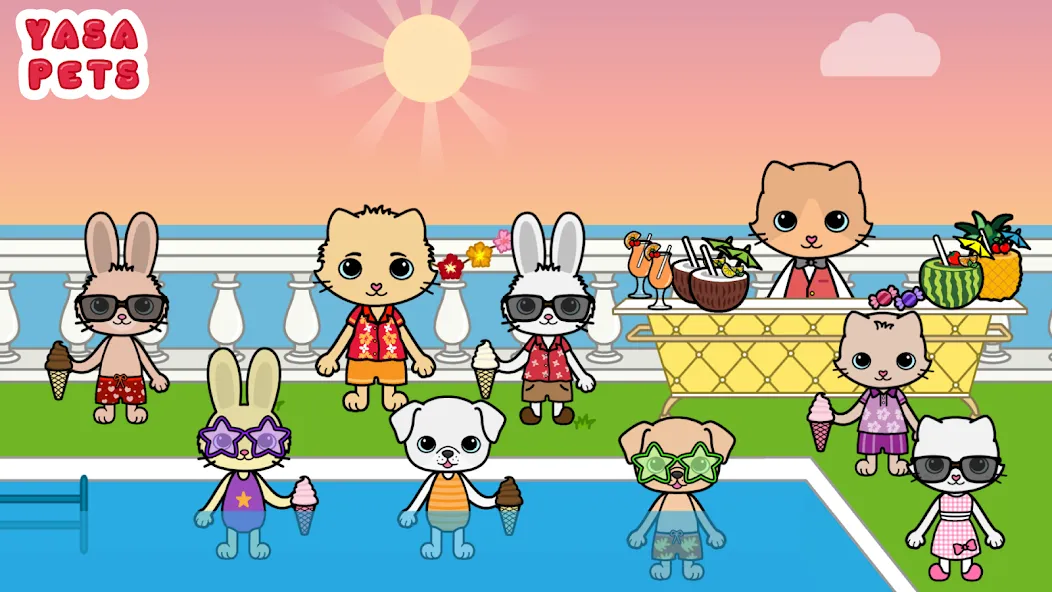 Yasa Pets Vacation [MOD: все локации и персонажи открыты] Screenshot 3