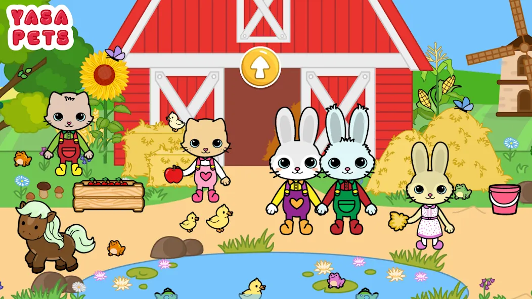 Yasa Pets Farm [MOD: много монет и всё открыто] Screenshot 1