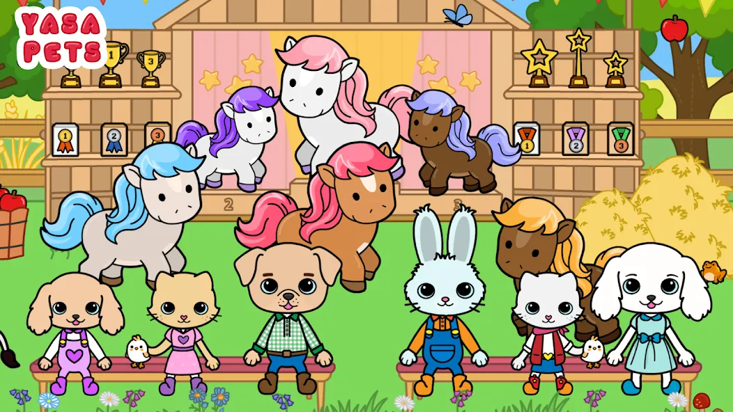 Yasa Pets Farm [MOD: много монет и всё открыто] Screenshot 2