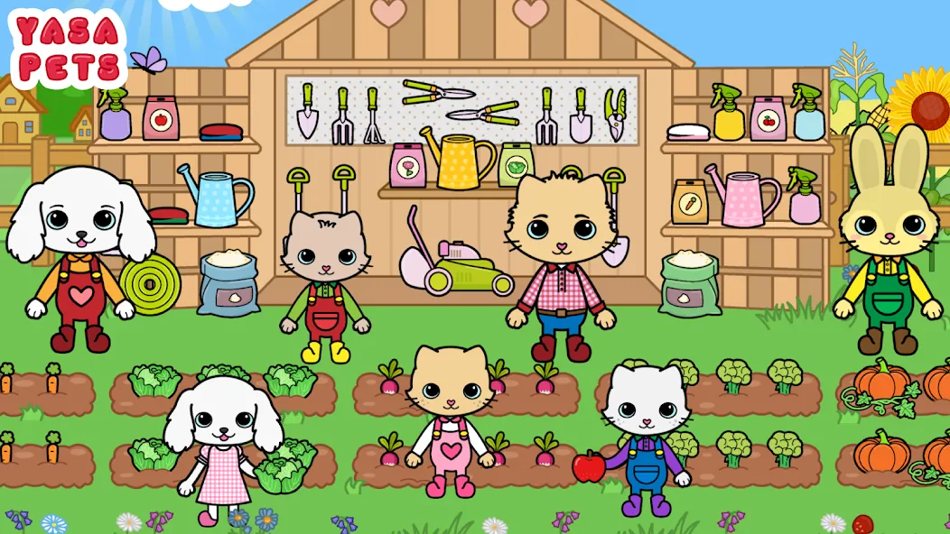 Yasa Pets Farm [MOD: много монет и всё открыто] Screenshot 5