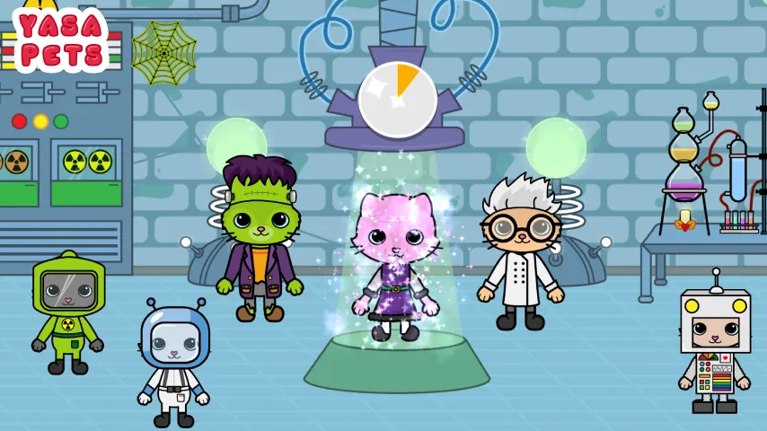 Yasa Pets Halloween [MOD: разблокированы все хэллоуинские предметы] Screenshot 3