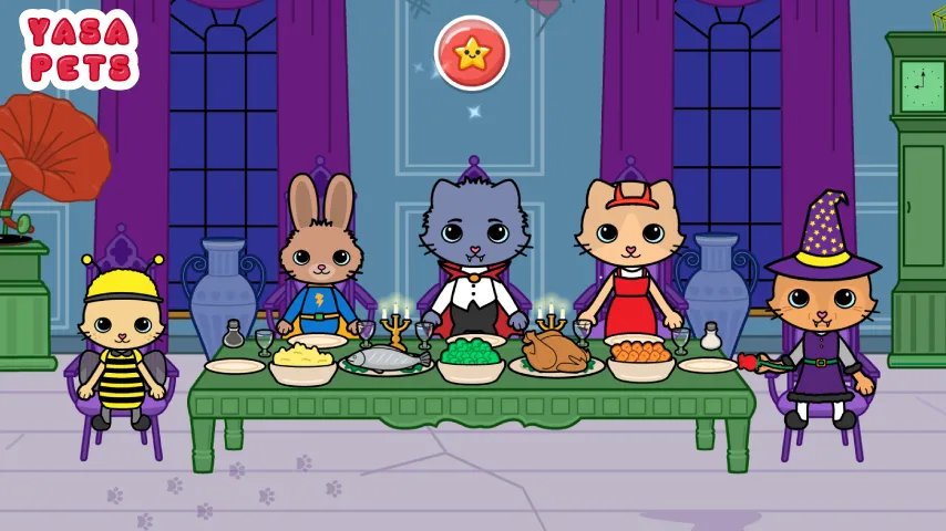 Yasa Pets Halloween [MOD: разблокированы все хэллоуинские предметы] Screenshot 4