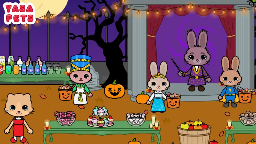 Yasa Pets Halloween [MOD: разблокированы все хэллоуинские предметы] Screenshot 5
