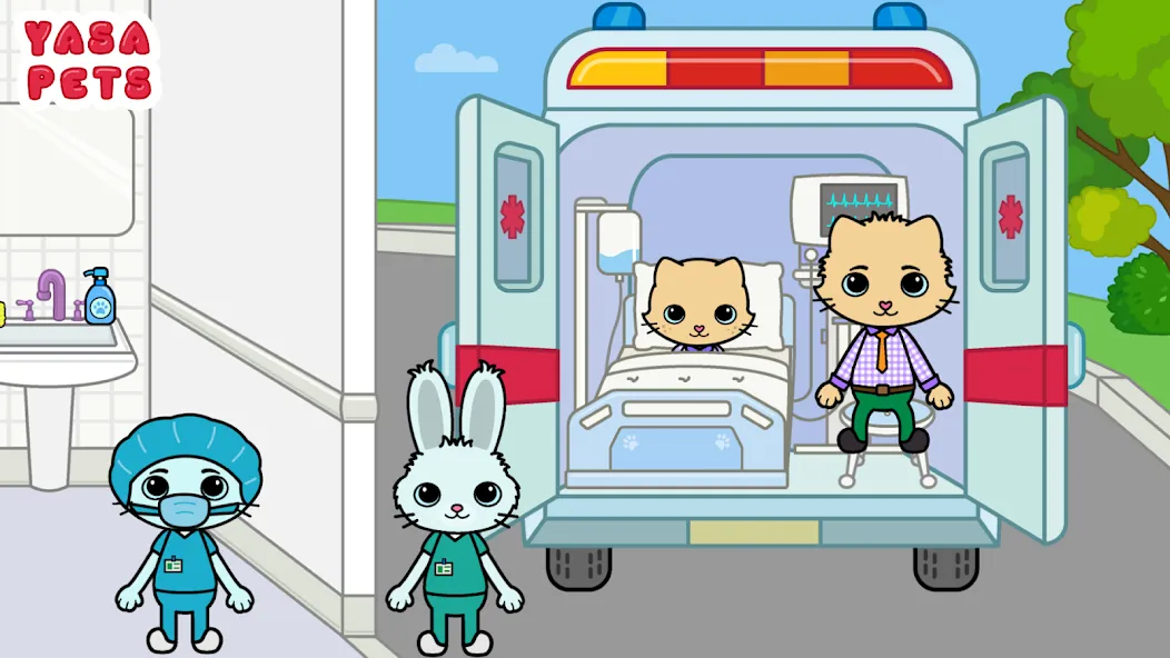 Yasa Pets Hospital [MOD: безлимитные деньги и всё открыто] Screenshot 1
