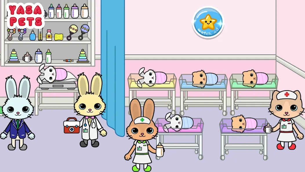 Yasa Pets Hospital [MOD: безлимитные деньги и всё открыто] Screenshot 2
