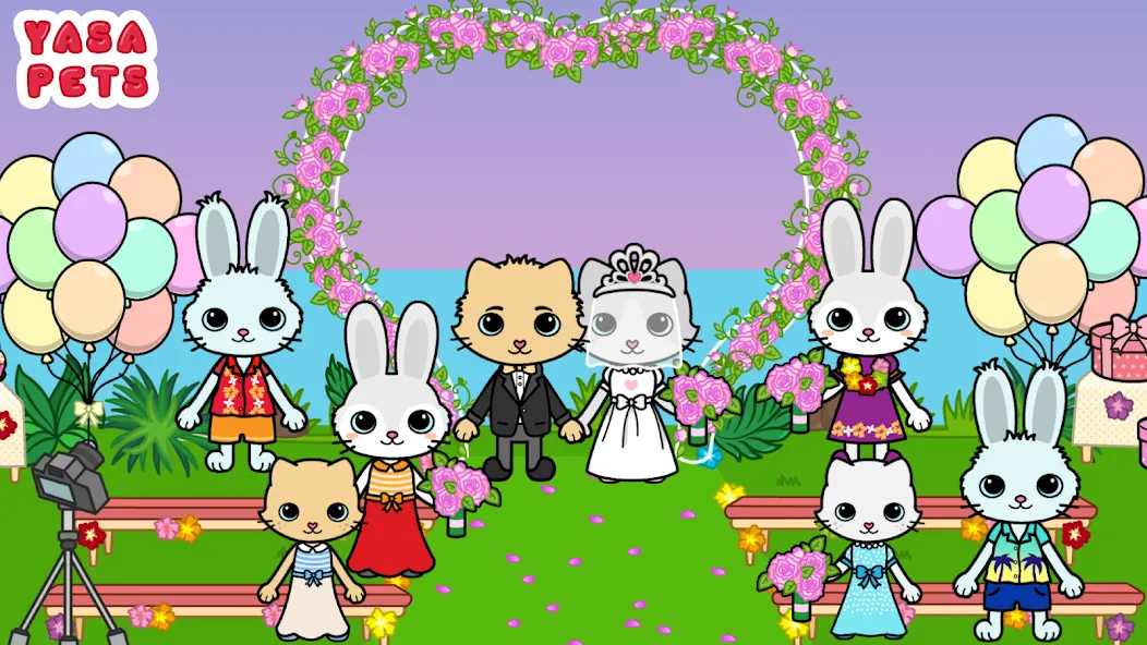 Yasa Pets Island [MOD: безлимитные деньги и всё открыто] Screenshot 1