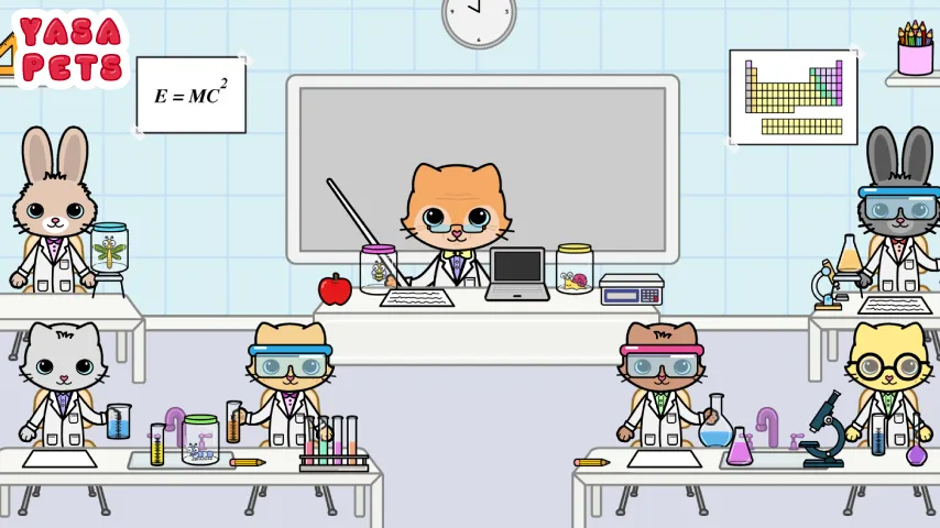 Yasa Pets School [MOD: безлимитные деньги и все предметы] Screenshot 1