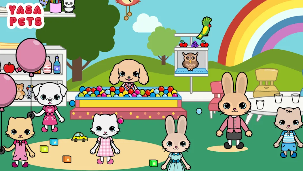 Yasa Pets Tower [MOD: безлимитные монеты и все этажи открыты] Screenshot 2