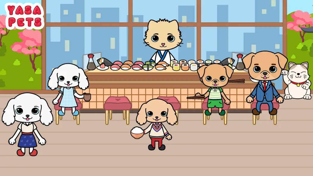 Yasa Pets Tower [MOD: безлимитные монеты и все этажи открыты] Screenshot 3