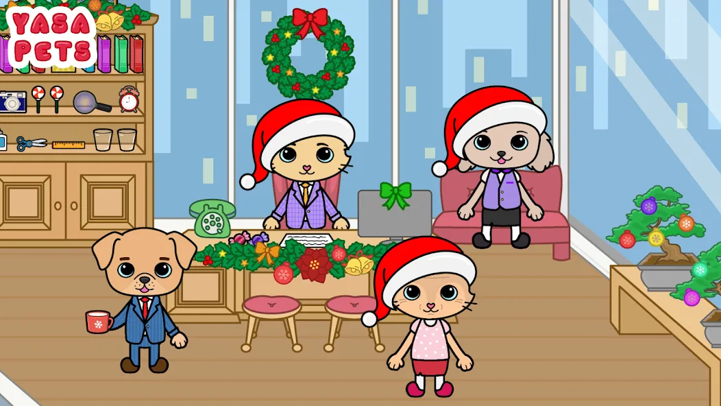 Yasa Pets Tower [MOD: безлимитные монеты и все этажи открыты] Screenshot 5