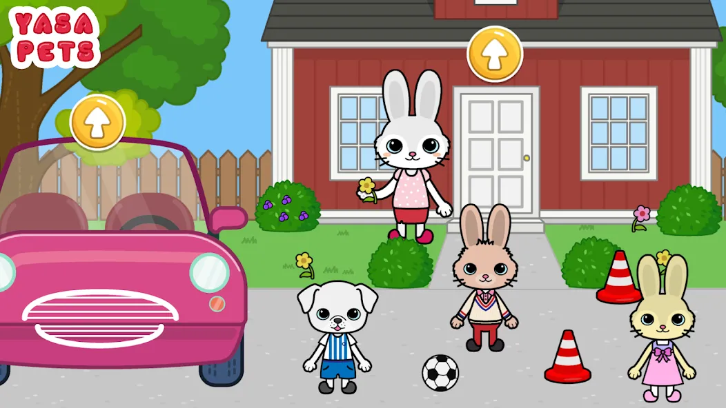 Yasa Pets Town [MOD: все персонажи и локации открыты] Screenshot 1