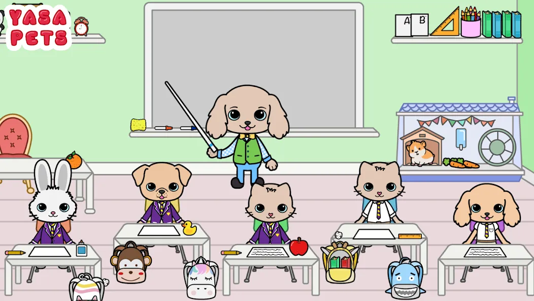 Yasa Pets Town [MOD: все персонажи и локации открыты] Screenshot 5
