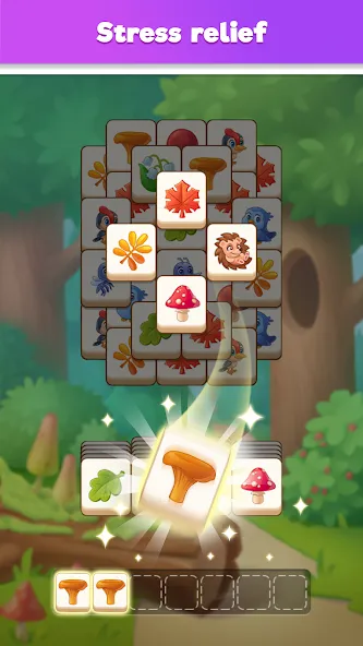 Tile Match Puzzle: Triple Game [MOD: безлимитные подсказки и жизни] Screenshot 2