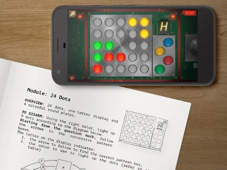 Them Bombs: co-op board game [MOD: безлимитные подсказки и открытые миссии] Screenshot 4