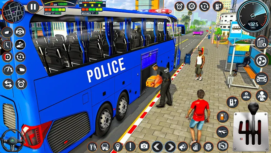 City Bus Simulator Bus Game 3D [MOD: безлимитные деньги и топливо] Screenshot 2