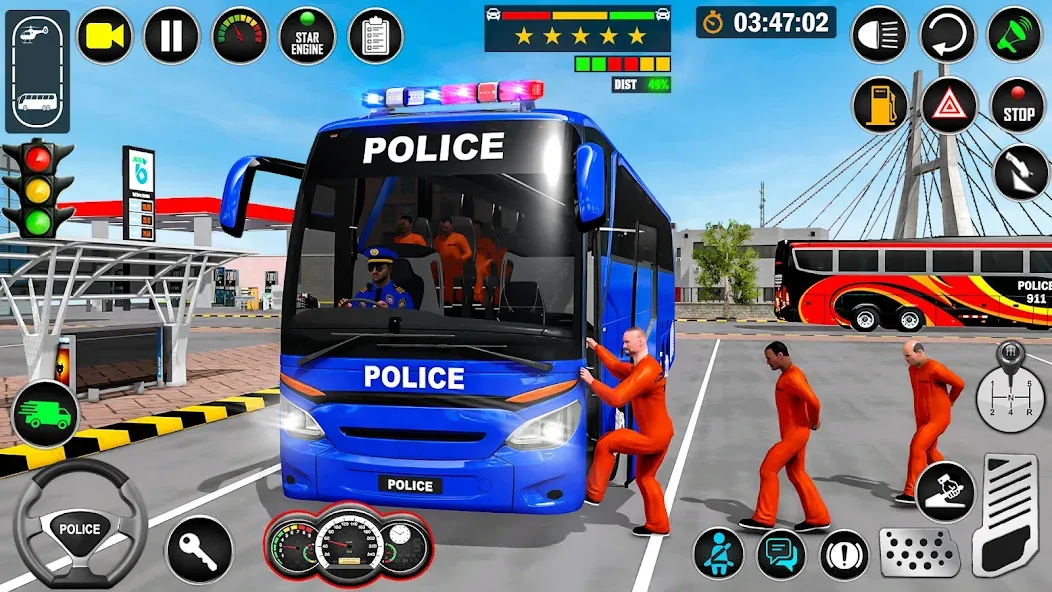 City Bus Simulator Bus Game 3D [MOD: безлимитные деньги и топливо] Screenshot 3