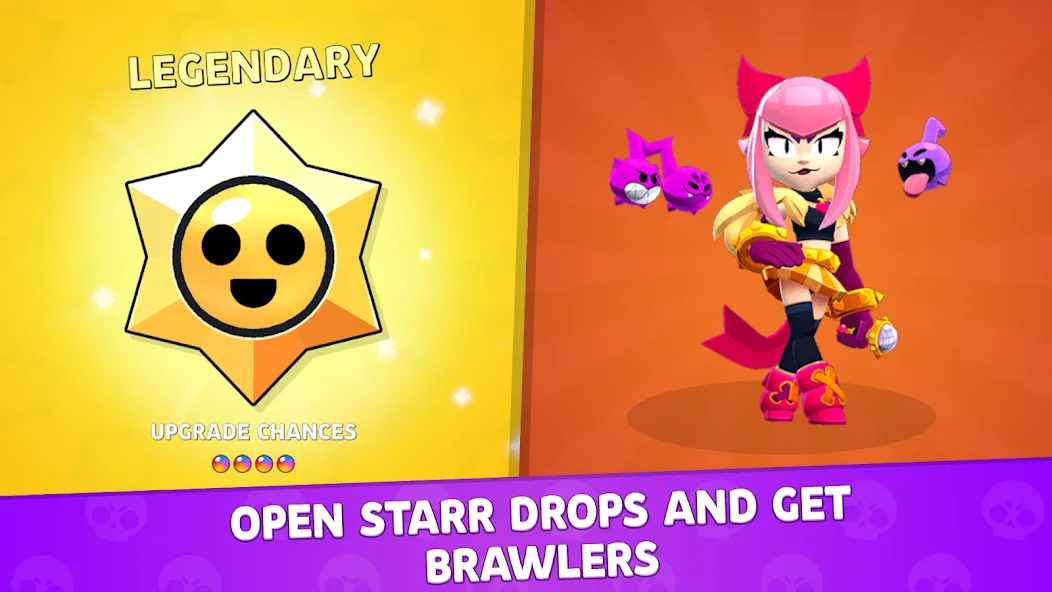Brawl Box Stars Simulator [MOD: безлимитные награды и все бойцы] Screenshot 2