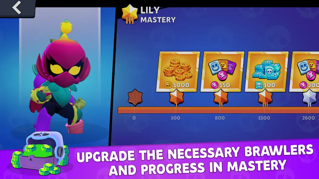 Brawl Box Stars Simulator [MOD: безлимитные награды и все бойцы] Screenshot 4