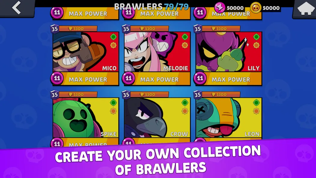 Brawl Box Stars Simulator [MOD: безлимитные награды и все бойцы] Screenshot 5
