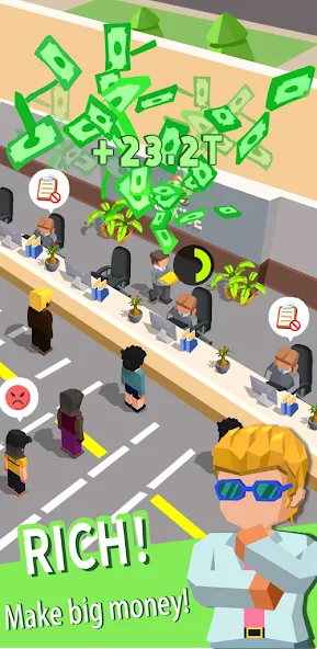 Idle Rescue Tycoon [MOD: бесконечные деньги и ускорение спасения] Screenshot 2