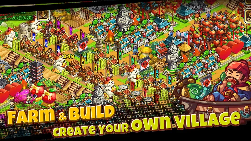 Lil' Conquest [MOD: безлимитные ресурсы и улучшения] Screenshot 1