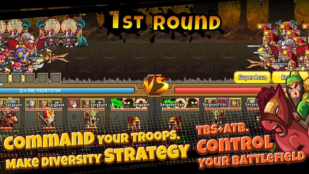 Lil' Conquest [MOD: безлимитные ресурсы и улучшения] Screenshot 3