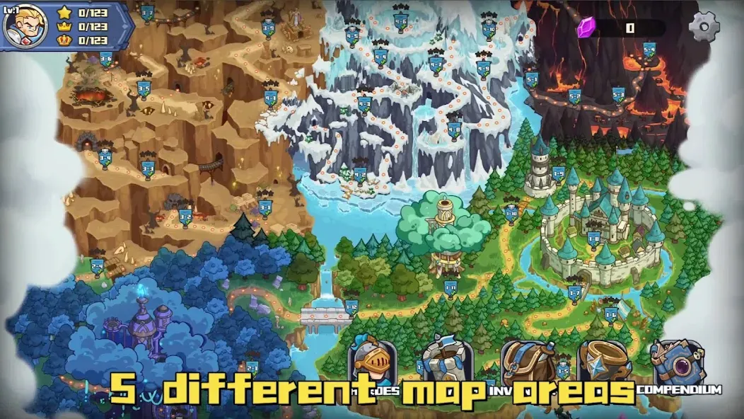 Chrono Crystal - Tower Defense [MOD: безлимитные монеты и кристаллы] Screenshot 1