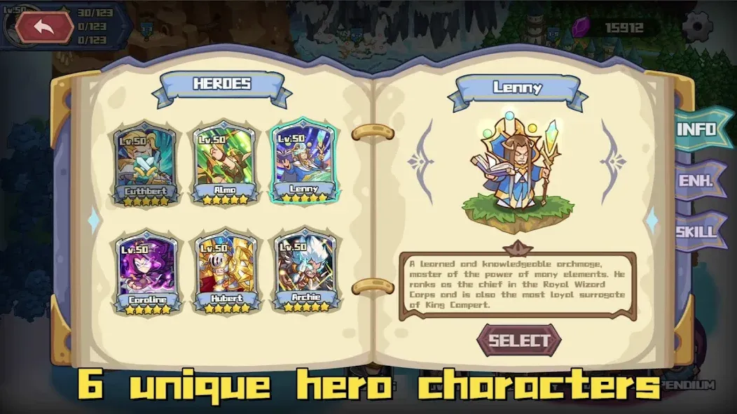 Chrono Crystal - Tower Defense [MOD: безлимитные монеты и кристаллы] Screenshot 2