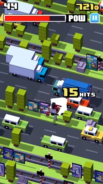 Crossy Road [MOD: бесконечные монеты и разблокированы персонажи] Screenshot 2