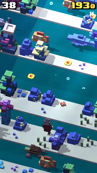 Crossy Road [MOD: бесконечные монеты и разблокированы персонажи] Screenshot 3