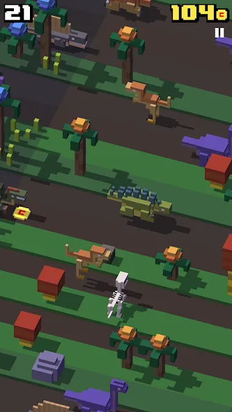Crossy Road [MOD: бесконечные монеты и разблокированы персонажи] Screenshot 5