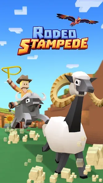 Rodeo Stampede: Sky Zoo Safari [MOD: безлимитные деньги и ресурсы] Screenshot 1
