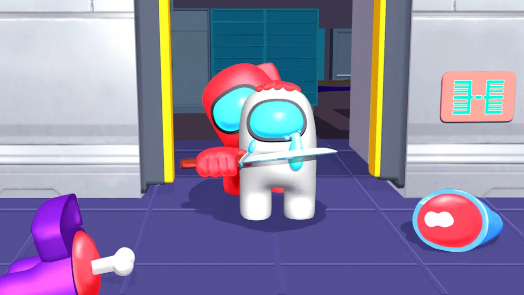 Red Imposter [MOD: безлимитные монеты и все скины] Screenshot 1