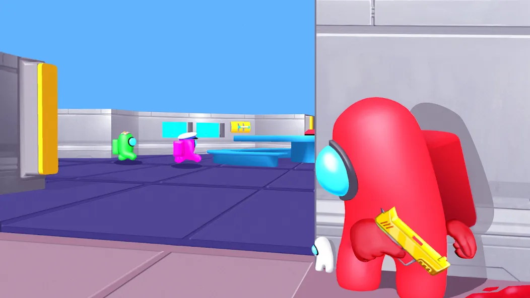 Red Imposter [MOD: безлимитные монеты и все скины] Screenshot 2