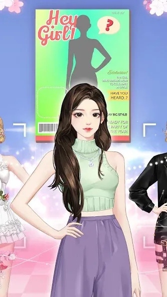 Fashion City：Style&amp;Dress Up [MOD: безлимитные деньги и алмазы] Screenshot 1