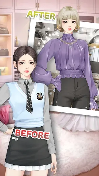 Fashion City：Style&amp;Dress Up [MOD: безлимитные деньги и алмазы] Screenshot 2