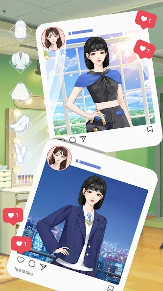 Fashion City：Style&amp;Dress Up [MOD: безлимитные деньги и алмазы] Screenshot 3