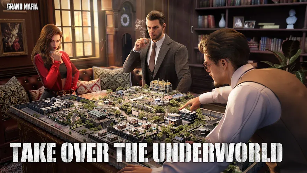 The Grand Mafia [MOD: безлимитные ресурсы и быстрый прогресс] Screenshot 5