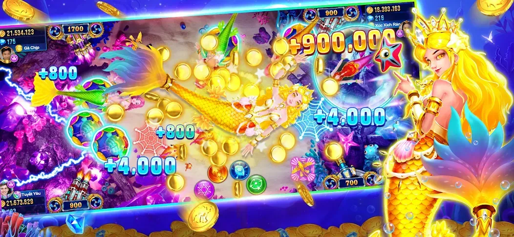 Dragon King:fish table games [MOD: безлимитные монеты и бонусы] Screenshot 1