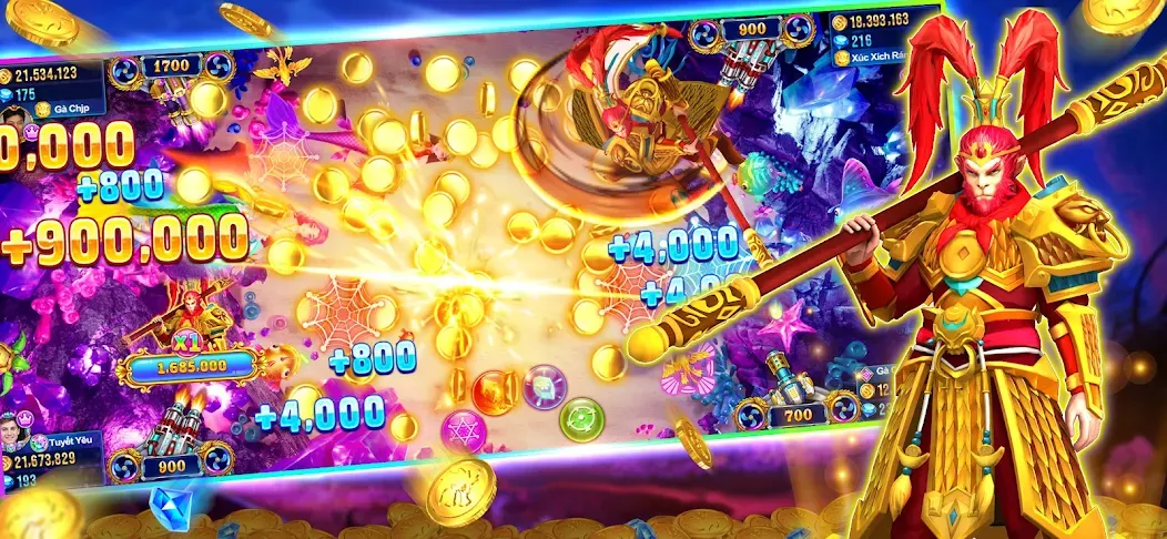 Dragon King:fish table games [MOD: безлимитные монеты и бонусы] Screenshot 3