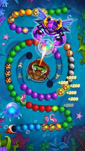 Marble Puzzle Legend [MOD: безлимитные жизни и подсказки] Screenshot 1