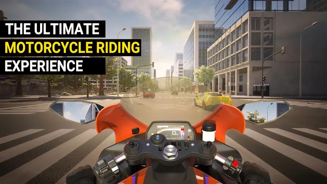 Speed Moto Dash:Real Simulator [MOD: безлимитные деньги и все мотоциклы открыты] Screenshot 1