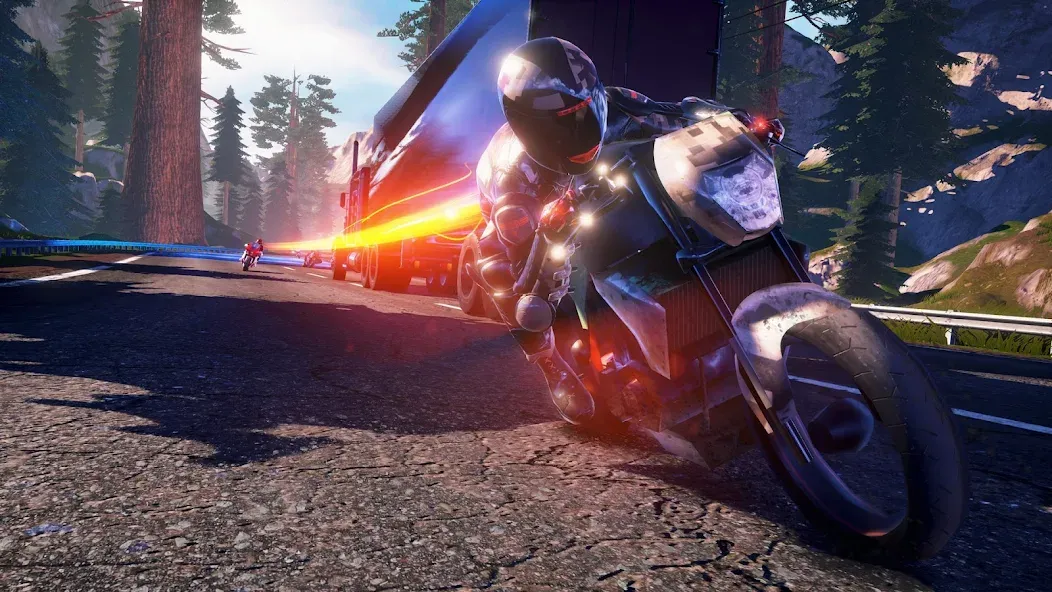 Spd Moto Dash2:Real Simulator [MOD: безлимитные деньги и топливо] Screenshot 4