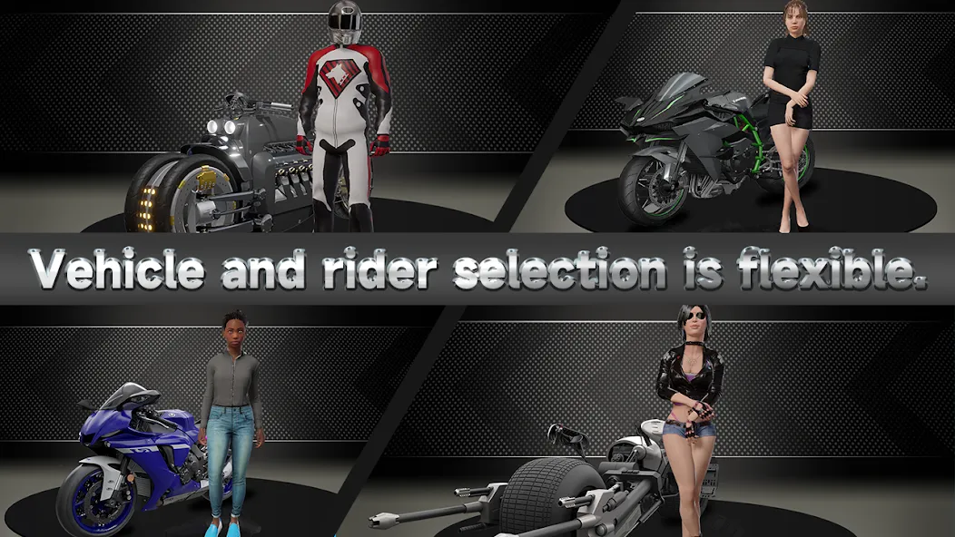 Spd Moto Dash2:Real Simulator [MOD: безлимитные деньги и топливо] Screenshot 5